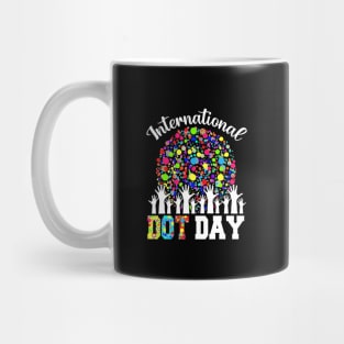 International Dot Day Happy Dot Day 2023 Colorful Dot Hand Mug